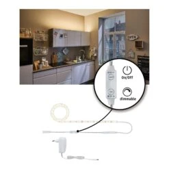 Paulmann Reflex LED Strip Smart Home Zigbee Tunable White 3m Beschichtet 20W 1650lm Tunable White 20VA 50080 -Paulmann 242ed32f f756 42cb a963 5aeba8fe421e 9