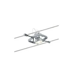 Paulmann Seilsystem DecoSystems Einzelspot GU5,3 Max. 10W Dimmbar 12V Chrom Matt 94141 -Paulmann 2ed7f8b7 dbcc 4cc1 9bdd b7dba68eb8e4