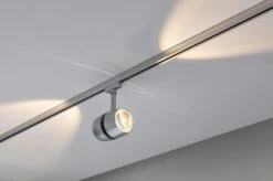 Paulmann URail LED Schienenspot Oculus Einzelspot 2x300lm 2x5W 2700K Dimmbar 230V Chrom Matt 96935 -Paulmann 33f6db0c 4fd3 4e8e 9dce c09d38fcf2f4