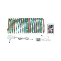 Paulmann Flaex LED Strip Smart Home Bluetooth RGB 5m Beschichtet 18W 75lm/m RGB 24VA 50005 -Paulmann 3533ad6f 1a16 4778 9b4e 9f1761511bc3 2