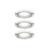 Paulmann LED Möbeleinbauleuchten Micro Line 3er-Set Rund 66mm 3x1W 3x34lm 230/12V 2700K Chrom 99814 -Paulmann 36b676aa 4bcd 4e4c bd04 2bc0e705c920 1