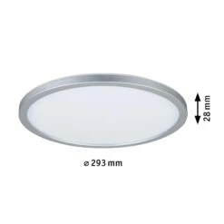 Paulmann LED Panel Atria Shine Rund 293mm 4000K Chrom Matt 71005 -Paulmann 4adb0679 4175 42f8 b4ff a6b496bcf031