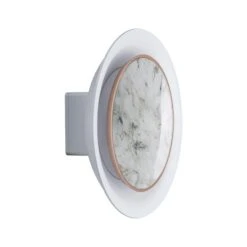 Paulmann LED Wandeinbauleuchte Neordic Dekorativ Rund 123mm 2,5W 30lm 230V 2700K Marmor#Weiß Matt 92928 -Paulmann 4ed53364 17c0 4b49 ada0 0367be60bb64