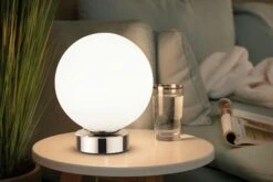 Paulmann Tischleuchte Aari E14 Max. 20W Chrom#Opal 77057 -Paulmann 526ab2f7 beee 4f64 b101 067627d365d2