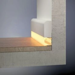 Paulmann LED Strip Einbauprofil Socle Weißer Diffusor 2m Alu Eloxiert#Satin 70863 -Paulmann 59b89c93 21f1 4177 b3b5 09d555201f2c