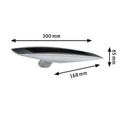 Paulmann Solar LED Außenwandleuchte Kiran Bewegungsmelder IP44 3000K 180lm Weiß 94341 -Paulmann 60f37357 cf21 4311 a6aa 79de95c4134a