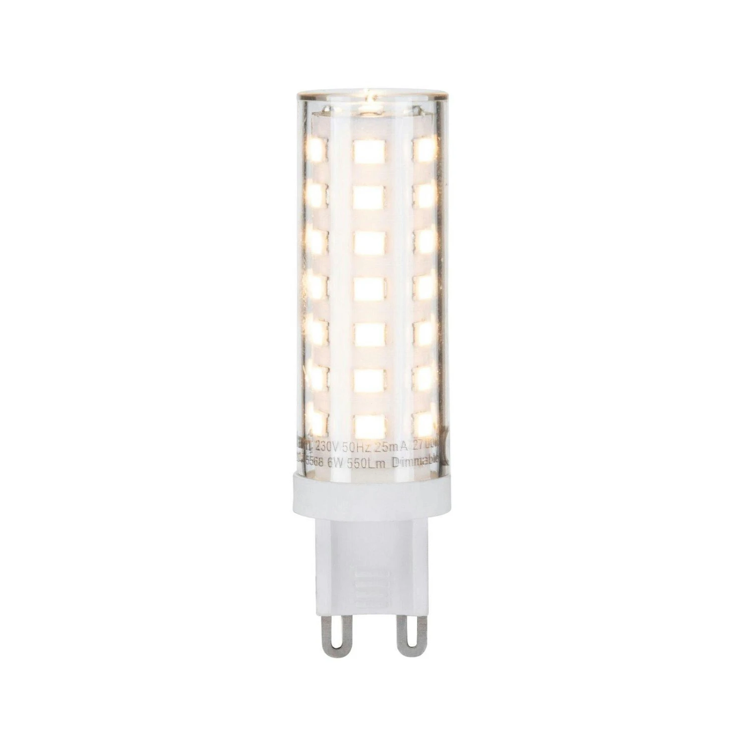 Paulmann LED Stiftsockel 1er-Pack Dimmbar G9 230V 550lm 6W Tunable White Dimmbar Klar 28806 8 Paulmann LED Stiftsockel 1er-Pack Dimmbar G9 230V 550lm 6W Tunable White Dimmbar Klar 28806 – Bild 6