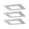 Paulmann LED Unterschrankleuchte Leaf 3x4,3W 80x80mm 3x460lm 230/12V Eckig Alu Gebürstet 93561 -Paulmann 67c7f9d8 1345 467e 980d 85f62f6712bf 1