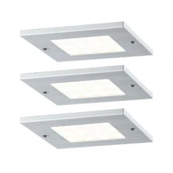 Paulmann LED Unterschrankleuchte Pattern 3x2,2W 66x190mm 3x160lm 230/12V Eckig Chrom Matt 93563 12 Paulmann LED Unterschrankleuchte Pattern 3x2,2W 66x190mm 3x160lm 230/12V Eckig Chrom Matt 93563 -Paulmann 67c7f9d8 1345 467e 980d 85f62f6712bf