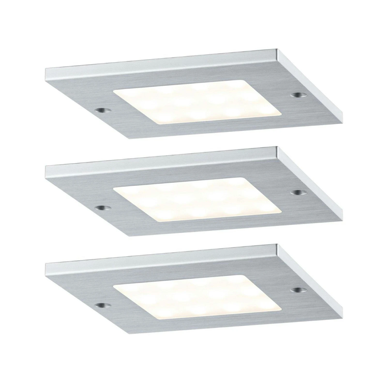 Paulmann LED Unterschrankleuchte Pattern 3x2,2W 66x190mm 3x160lm 230/12V Eckig Chrom Matt 93563 6 Paulmann LED Unterschrankleuchte Pattern 3x2,2W 66x190mm 3x160lm 230/12V Eckig Chrom Matt 93563 – Bild 4