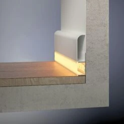 Paulmann LED Strip Einbauprofil Socle Weißer Diffusor 2m Alu Eloxiert#Satin 70863 -Paulmann 7824c417 a86d 4814 9e9b 9ec5936a2c9c