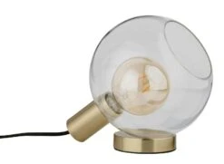 Paulmann Neordic Tischleuchte Esben E27 Max. 20W Klar#Messing Gebürstet Glas#Metall 79727 -Paulmann 8c57feff 8f17 4404 8469 ce43194084c1