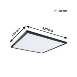 Paulmann LED Panel 3-Step-Dim Atria Shine Eckig 420x420mm 4000K Schwarz Dimmbar 71016 14 Paulmann LED Panel 3-Step-Dim Atria Shine Eckig 420x420mm 4000K Schwarz Dimmbar 71016 -Paulmann 9e3d7f8a 6034 4b17 b7cc 7a561e1d4dae