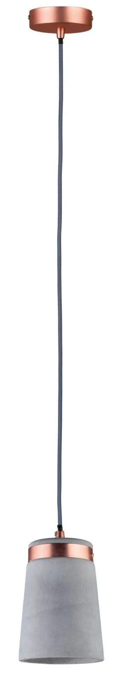 Paulmann Neordic Pendelleuchte Helin E27 Max. 20W Grau#Satin Dimmbar Beton#Glas 79616 -Paulmann 9f68048d e2af 4735 aded 78eacbce1b37 1