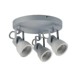 Paulmann Deckenstrahler Ogma GU10 230V Max. 3x10W Dimmbar Grau 66741