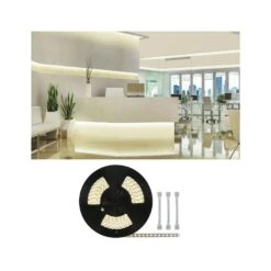 Paulmann MaxLED 500 LED Strip RGBW Einzelstripe Inkl. Adapterkabel 10m 72W 500lm/m 60LEDs/m RGBW+ 71044 -Paulmann b77cf1e2 cd98 4749 86fd c5753d94e247 1