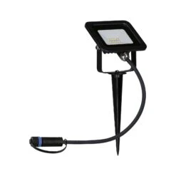 Paulmann Plug & Shine LED Gartenstrahler Fluter Einzelspot IP65 3000K 6,8W Schwarz 94574 -Paulmann bfe27b02 b1cc 4c2f bbd9 c3455c05562b