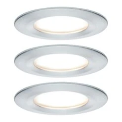 Paulmann Premium LED Einbauleuchte Slim 3er-Set Starr IP44 Rund 78mm Coin 3x6,8W 3x415lm 230V 2700K Alu Gedreht 93897 13 Paulmann Premium LED Einbauleuchte Slim 3er-Set Starr IP44 Rund 78mm Coin 3x6,8W 3x415lm 230V 2700K Alu Gedreht 93897 -Paulmann c33ea27f 41c1 49a9 93e7 cb9a39fc74b4 1