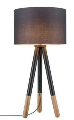Paulmann Neordic Tischleuchte Rurik E27 Max. 20W Grau#Holz Stoff#Metall#Holz 79635 -Paulmann c9461227 3028 4411 9f78 307512ce9727