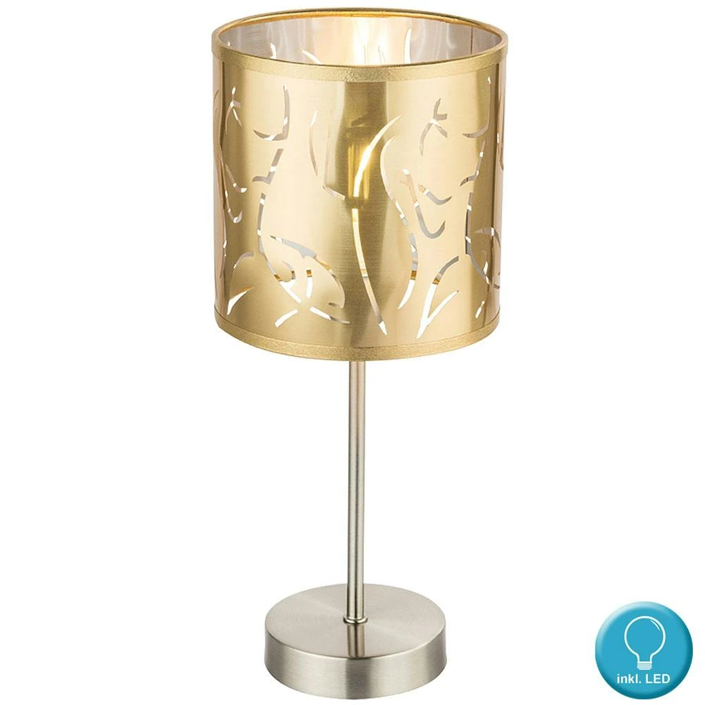 Luxus Tisch Lampe Ess Zimmer Holz Kupfer Beistell Leuchte Nacht-Licht Paulmann 79647 9 Luxus Tisch Lampe Ess Zimmer Holz Kupfer Beistell Leuchte Nacht-Licht Paulmann 79647 – Bild 7