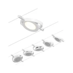 Paulmann CorDuo LED Seilsystem RoundMac Basisset 5x280lm 5x4,5W 3000K 230/12V Chrom Matt#Chrom 94414 11 Paulmann CorDuo LED Seilsystem RoundMac Basisset 5x280lm 5x4,5W 3000K 230/12V Chrom Matt#Chrom 94414 -Paulmann d3fdd083 9575 4e2d 8be7 a2c7a699606d 1