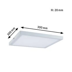 Paulmann LED Panel Atria Eckig 300x300mm 4000K Weiß Matt 70939 -Paulmann ed5dd13b 0cc5 4795 89df 5067cd9b7b56