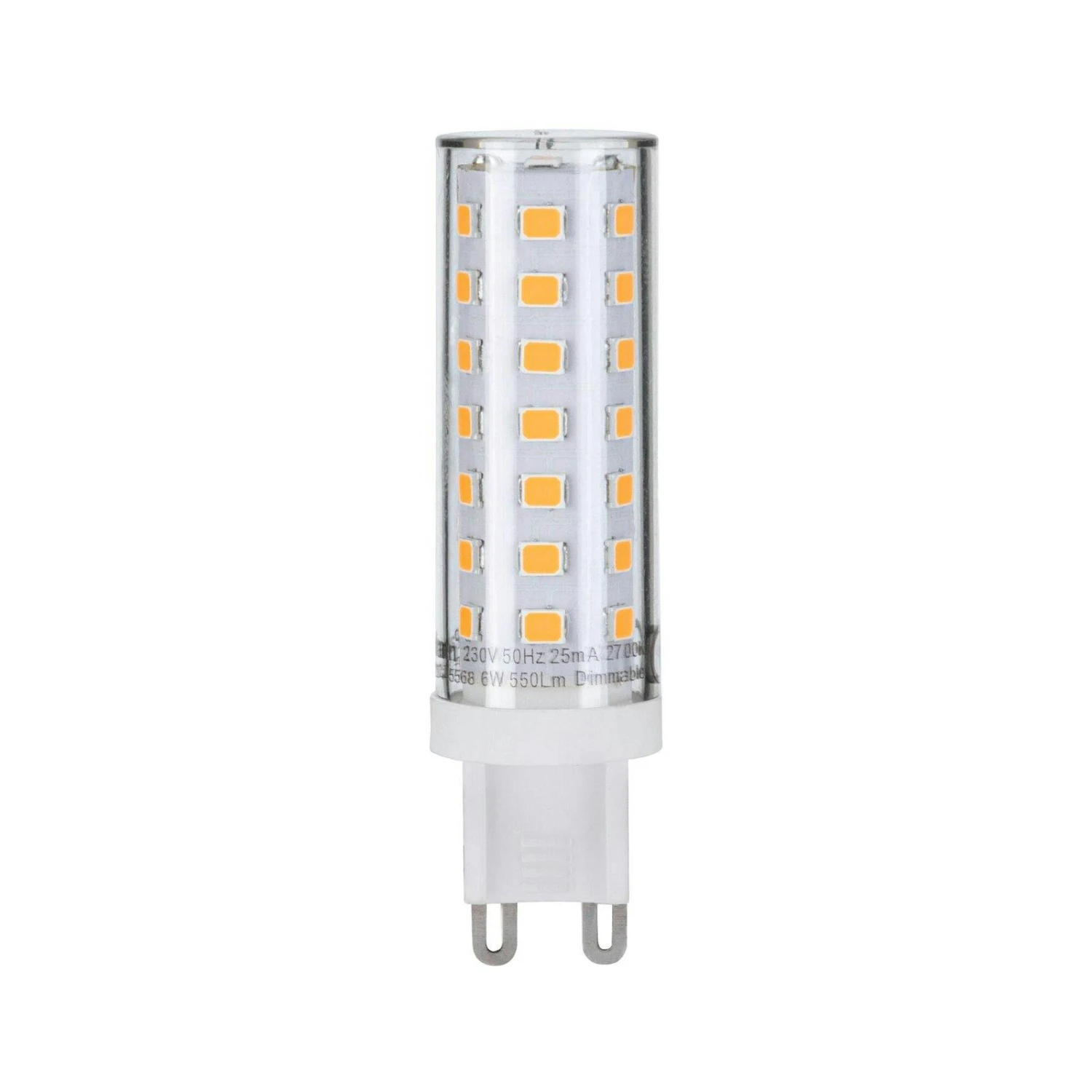 Paulmann LED Stiftsockel 1er-Pack Dimmbar G9 230V 550lm 6W Tunable White Dimmbar Klar 28806 3 Paulmann LED Stiftsockel 1er-Pack Dimmbar G9 230V 550lm 6W Tunable White Dimmbar Klar 28806